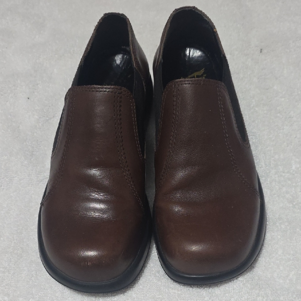 Dansko Women's Brown Leather Flats